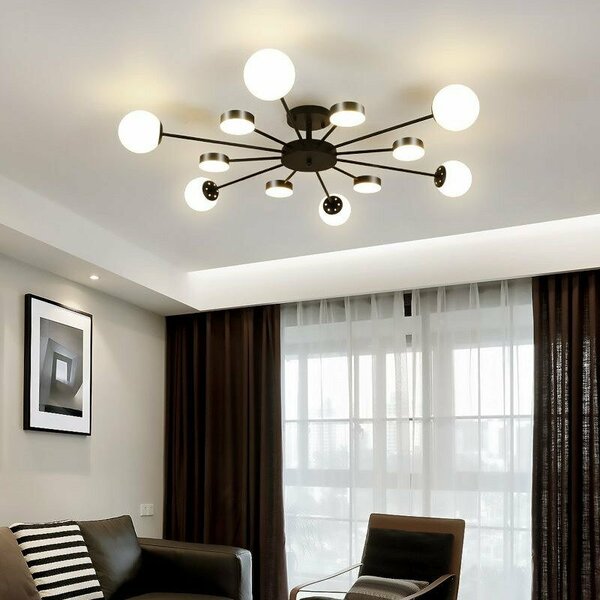 Потолочная светодиодная люстра Rays для кухни и гостиной 108W