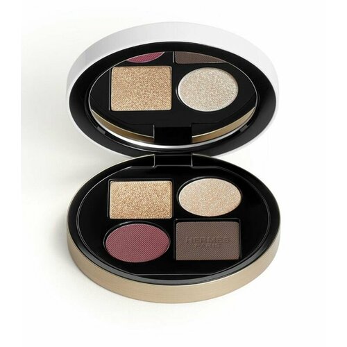 Палетка теней для век Hermes Ombres d'Hermes Eyeshadow Quartet (06 Ombres Mordorees)