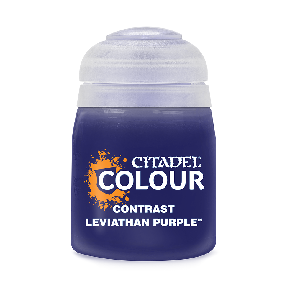 Аксессуар для Warhammer Games Workshop Краска Контраст Лиловый Левиафан (Leviathan Purple (18 ml)