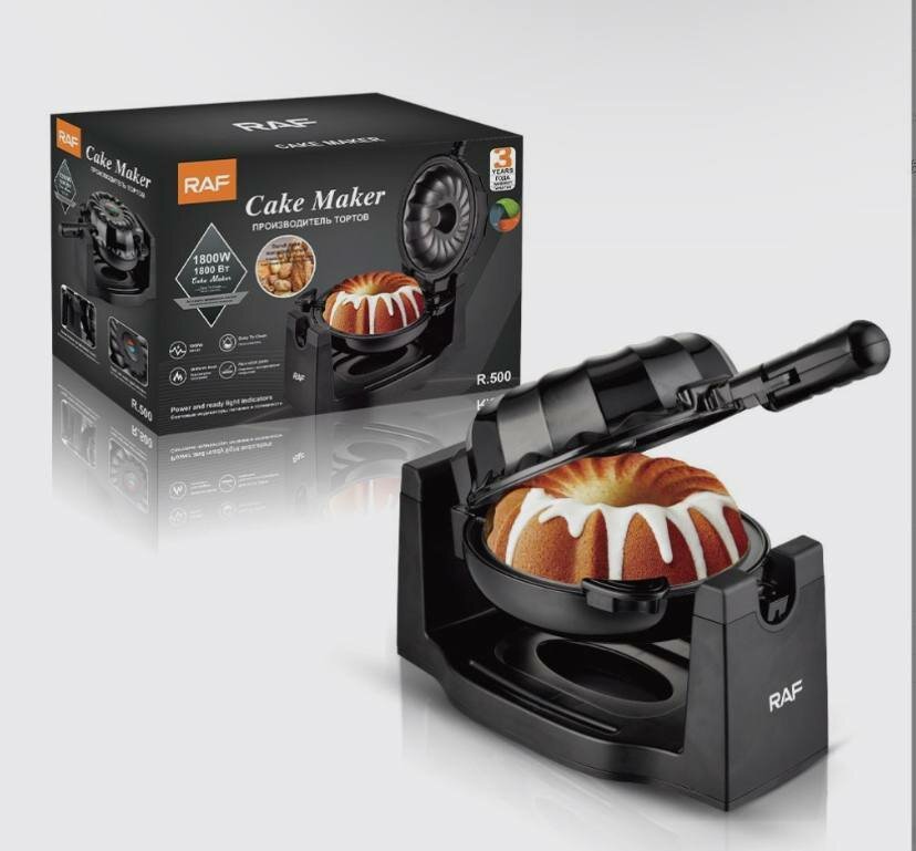 Электрическая машина для выпечки тортов 1800 Вт/ диаметр 18см