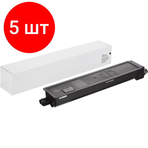 Комплект 5 штук, Тонер-картридж Retech TK-895K чер. для Kyocera FS-C8020/8025/8520/8525 тонер картридж e line tk 895k для kyocera fs c8020 чёрный 12000 стр