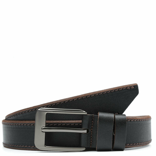 фото Ремень fabretti, размер 130, коричневый