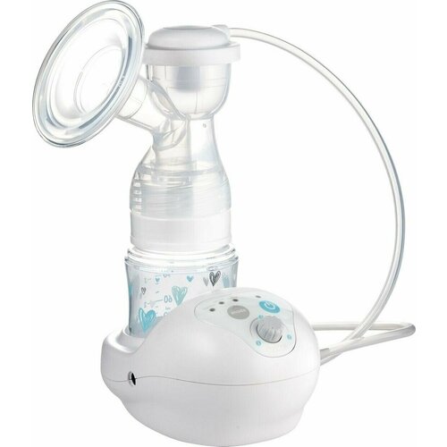 Canpol Babies Молокоотсос электрический EasyStart с бутылочкой