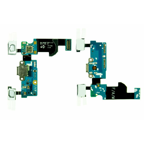 Шлейф для Samsung SM-G800F Galaxy S5 Mini+системный разъем