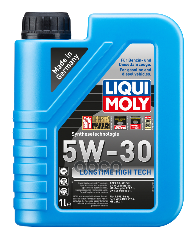 LIQUI MOLY Масло Моторное Liqui Moly Longtime Ht 5W-30, 1L