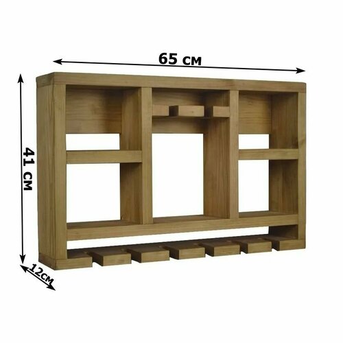 Полка винная 650х410 Старение/Воск