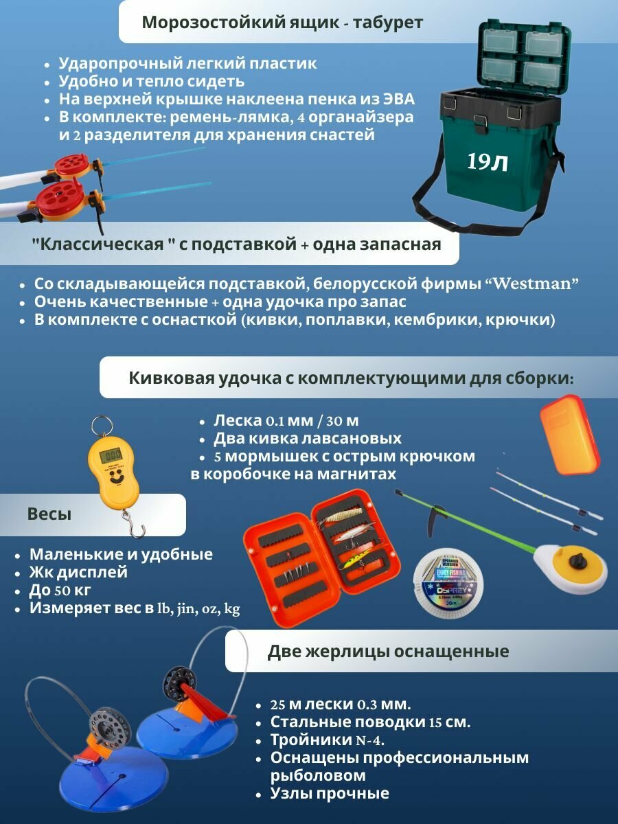 Набор для зимней рыбалки — фото 2