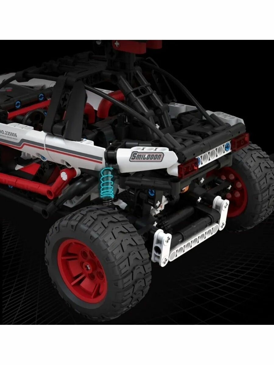 Конструктор вооруженная машина ONEBOT Jupiter Dawn Sabre-tooth Tiger Building Blocks (OBWZKC20AIQI) - фото №7