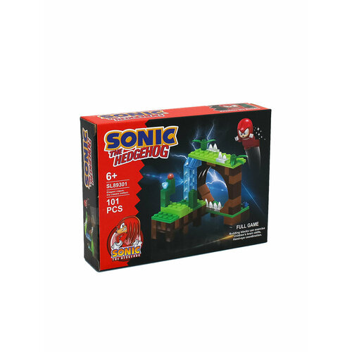 Конструктор детский Соник, Ехидна Наклз Sonic the hedgehog 1шт Собери коллекцию из 4 блоков