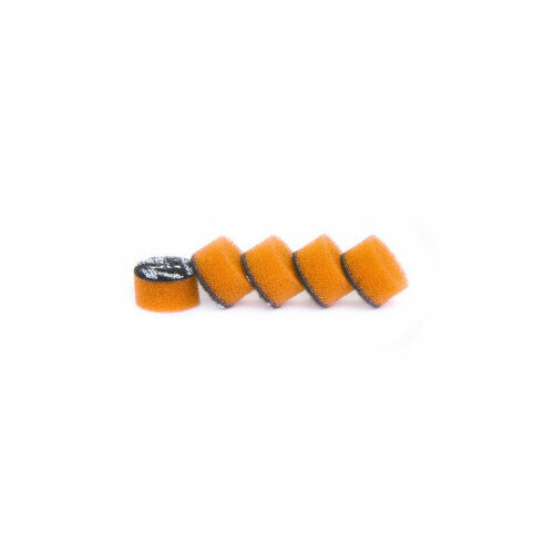 ZviZZer (набор 5 шт) - оранжевый средней жесткости полировальный круг "мини" 15/9/15
