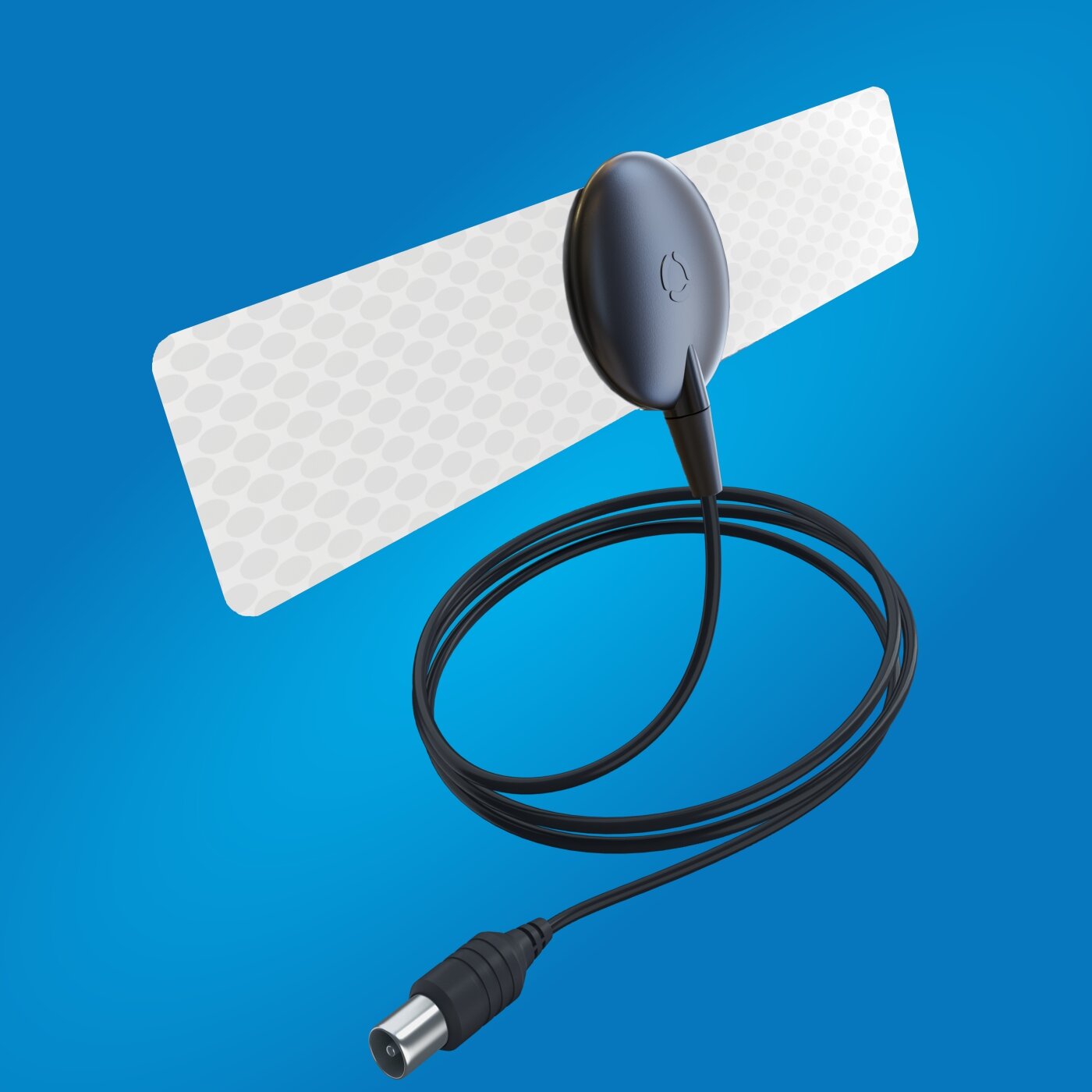 фото Ультратонкая телеантенна РЭМО Bas-5110 "White" комнатная пассивная