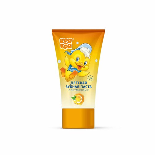 Зубная паста Кря-Кря Апельсин 50г