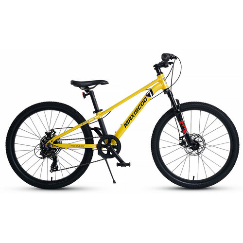 Подростковый велосипед Maxiscoo 7Bike Disc 24 2024 24 Желтый 130-150 см 4390000₽