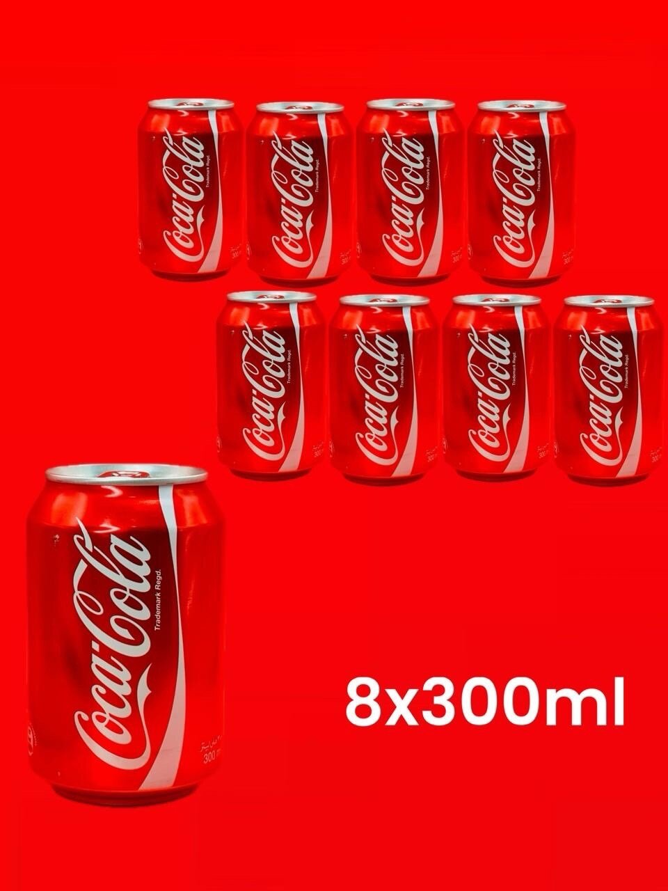 Coca Cola 8x0,3л