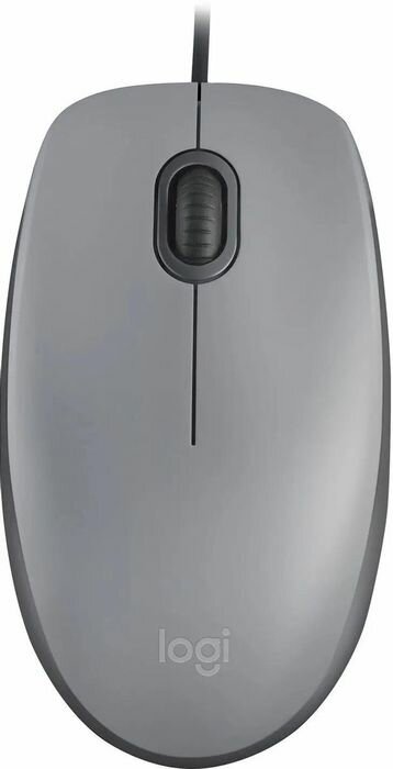 Мышь Logitech M110 (910-006760), серый/темно-серый