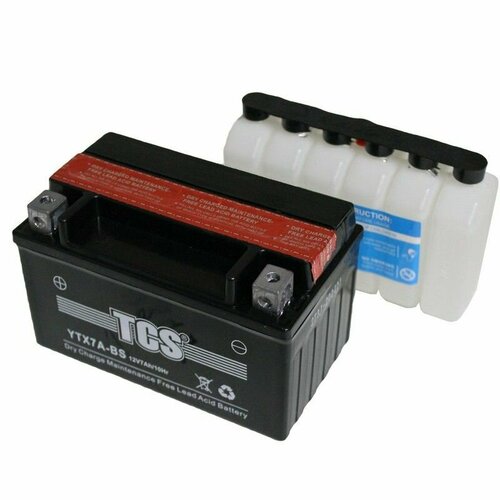 Мото акб TCS 7 AGM YTX7A-BS 148x86x93 3400₽