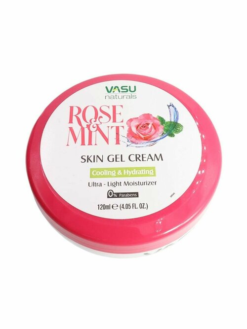 Крем-гель для кожи Роза и Мята (Rose Mint Skin Cream), 120мл