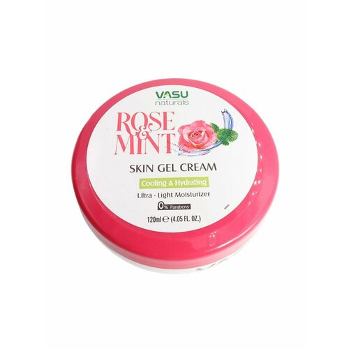 Крем-гель для кожи Роза и Мята (Rose Mint Skin Cream), 120мл