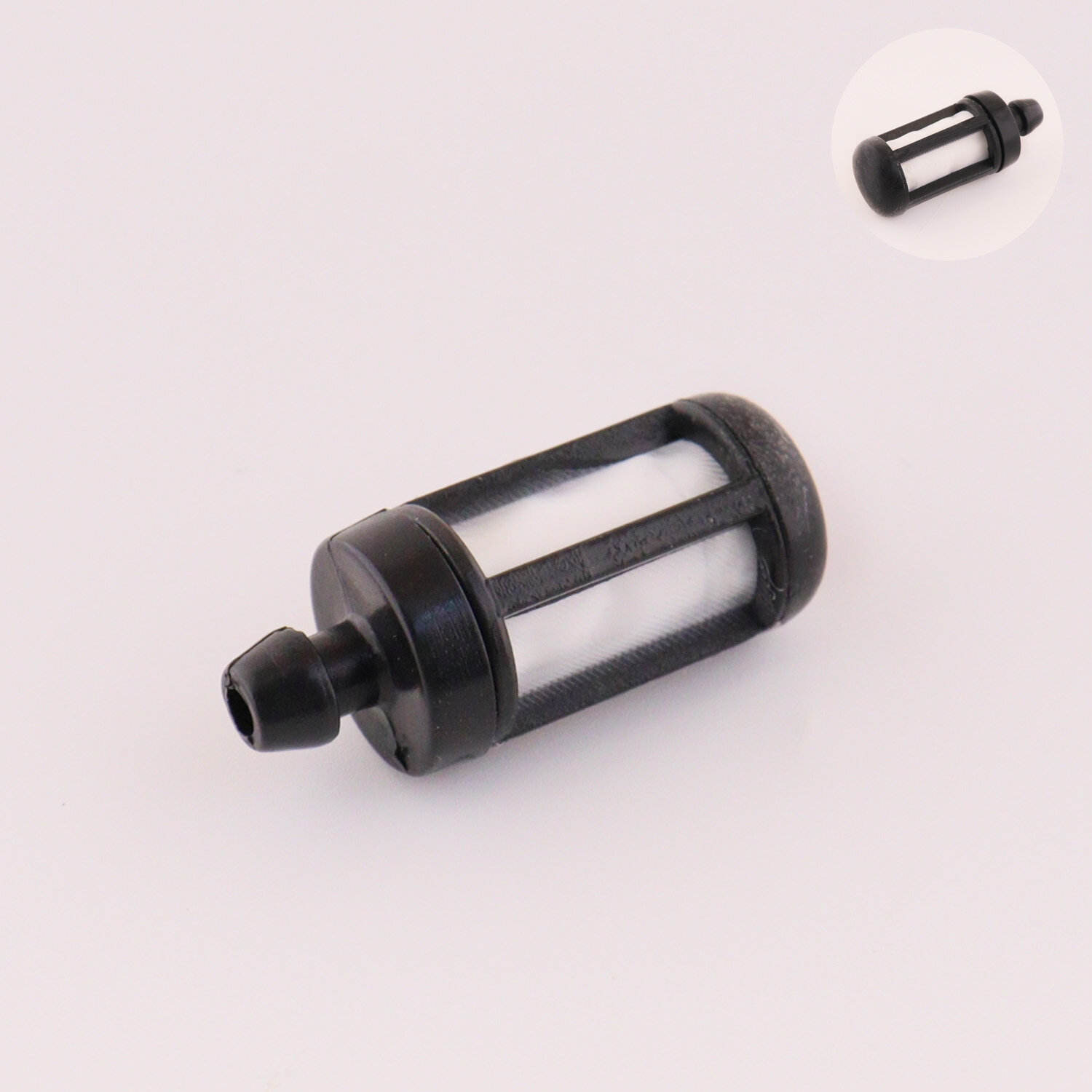 фото Фильтр топливный бензопилы (L-33,5mm, h-17,5mm, D-8,3mm, mod.2012) "KW"