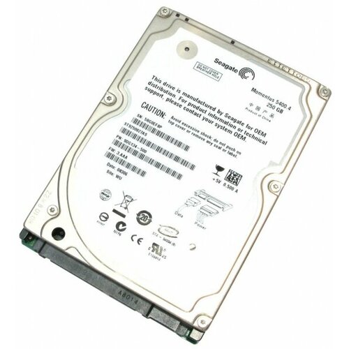 Жесткий диск Seagate 9DG134 250Gb 5400 SATAII 25 HDD 428000₽