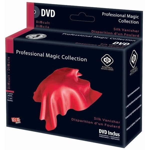 Набор для фокусов Фабрика фантазий "Professional Magic Collection", Исчезающий шелк, с обучающим диском (010-59374)