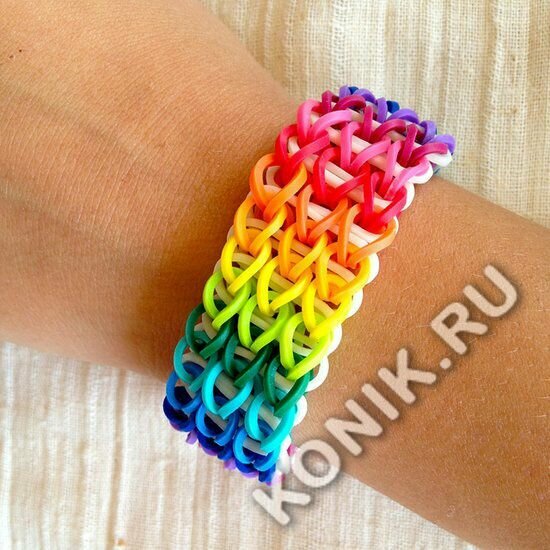 Набор для плетения Rainbow Loom Разное настроение - фото №6