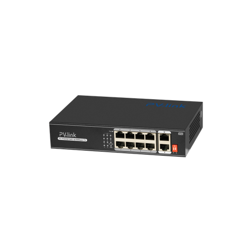 PV-POE08F2WD - 8xPoE 10100 Мбитc 2xLAN 10100 Мбитc бюджет PoE 120 250 м 9372₽