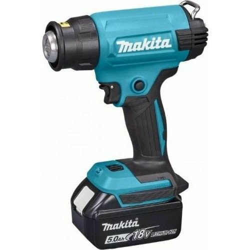 Фен строительный MAKITA DHG 180 RT1J аккумуляторный DHG180RT1J 135036₽
