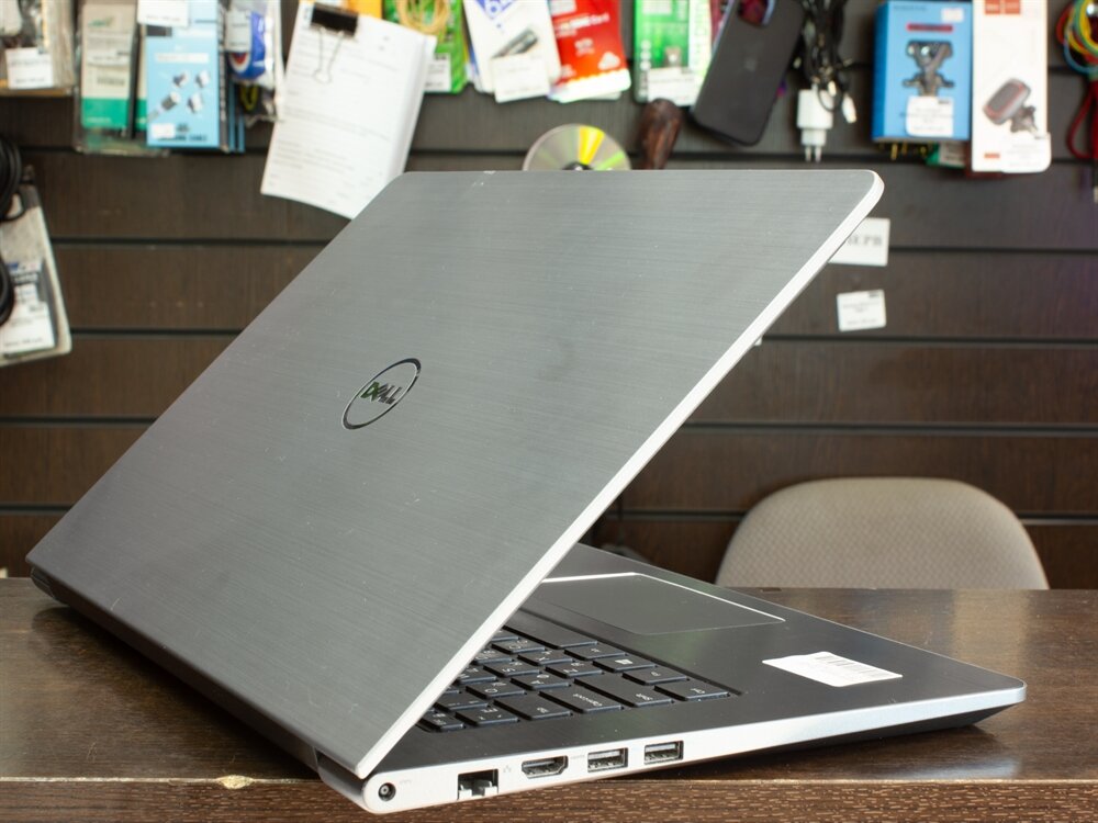 14" Ноутбук DELL Vostro 14-5459, TN+Film 1366х768, Intel HD Graphics 520, i3-6100U, RAM 4 ГБ, ROM HDD 500 ГБ, Windows 10 Pro