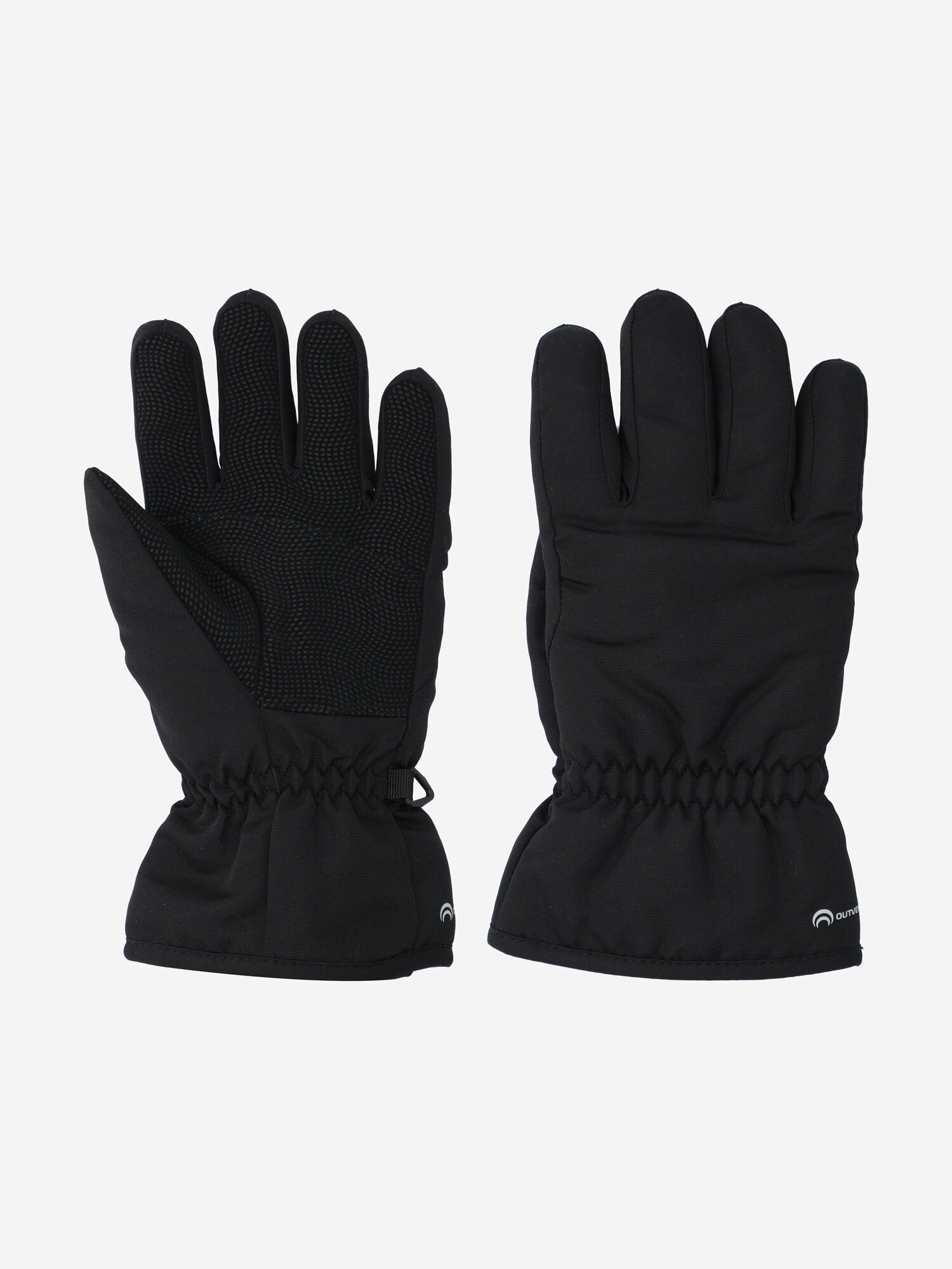 Перчатки OUTVENTURE Gloves for Boys для мальчиков, размер 4, черный