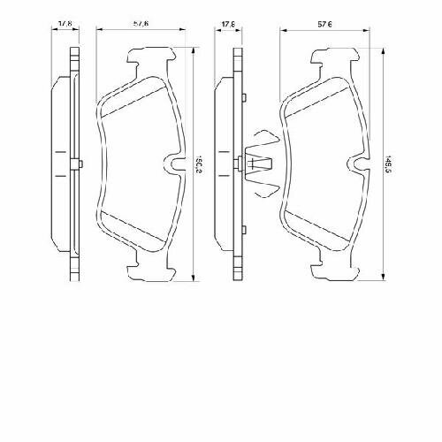 Тормозные колодки Bosch - фото №6
