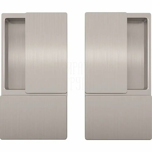 Ручка-купе B300000132 AGB АГБ WAVE без запирания для раздвижных дверей подходит К TOUCH матовый никель 15374₽