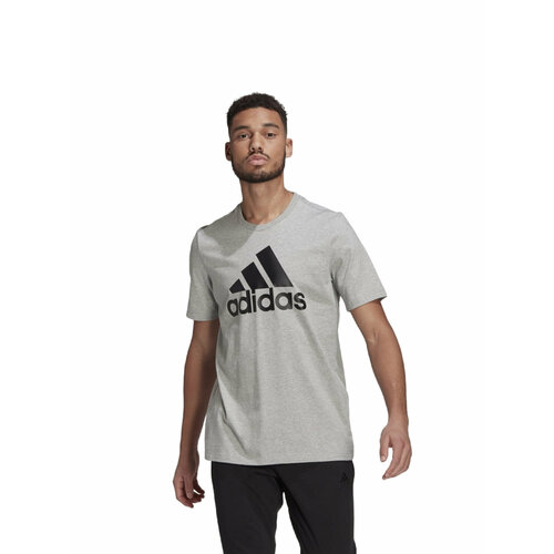 Футболка adidas, размер S, серый