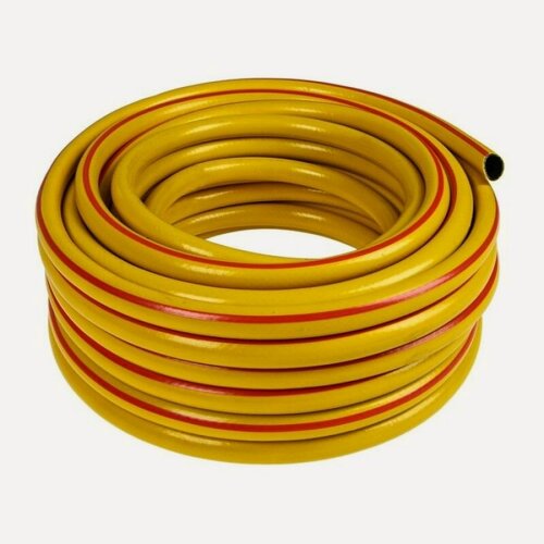 Изображение товара Шланг для полива "Акварель" 1/2" х 25м, ПВХ армированный, трехслойный, высокопрочный