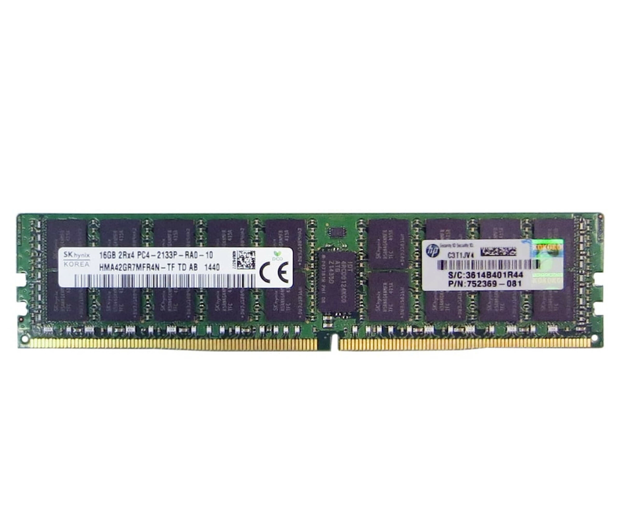 HMA42GR7MFR4N-TF Оперативная память Hynix 16-GB RDIMM DDR4 2133MHz