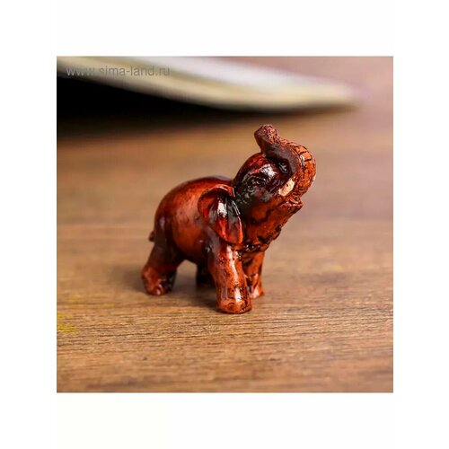 Сувенир Слоник малыш под красное дерево 35х4х18 см 478₽