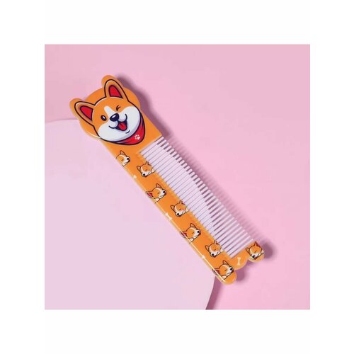 Расческа для волос фигурная Корги 474₽