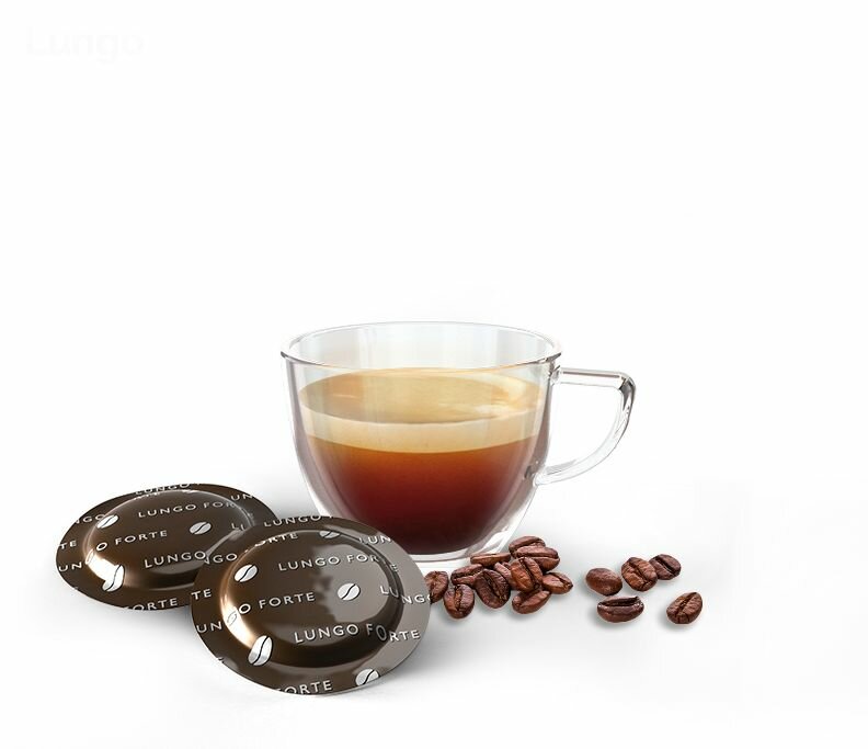 Кофе в капсулах Nespresso Professional Caff Perrucci Lungo Forte