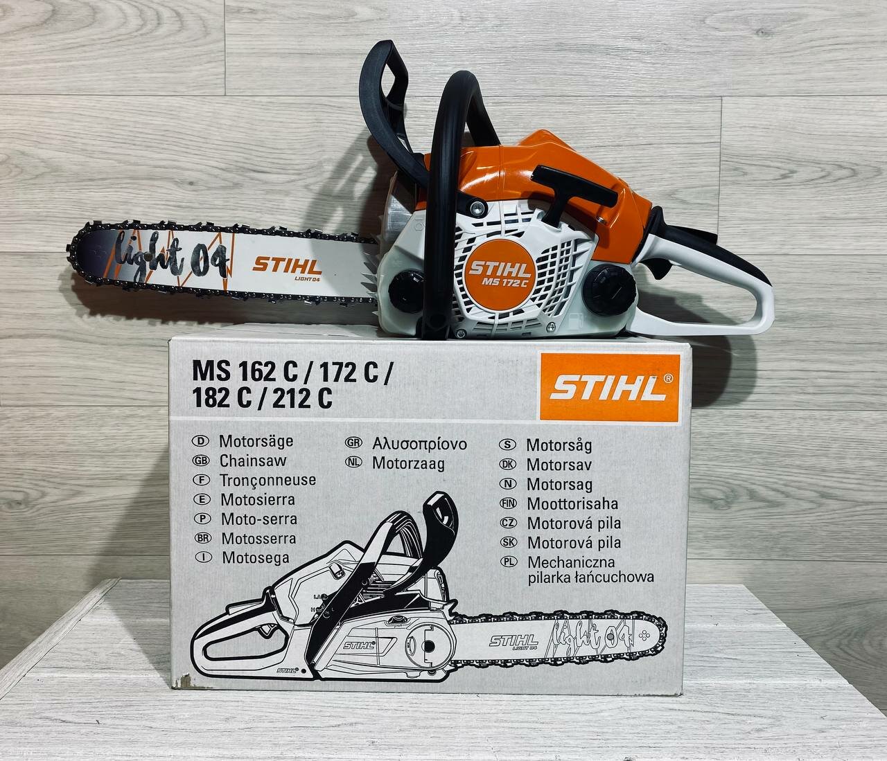 фото Бензопила Stihl MS172C-BE с шиной 35см