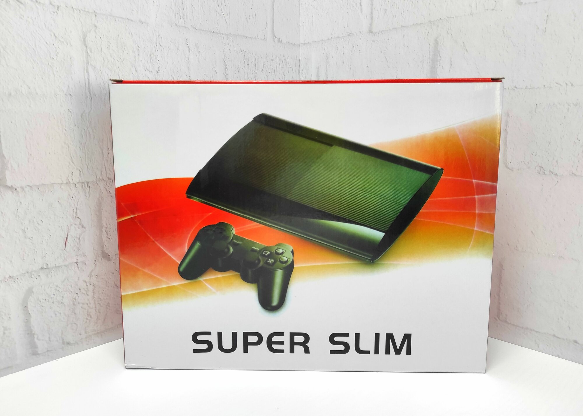 Корпус (верхняя и нижняя крышка, заглушки) для PlayStation 3 Super Slim Черный