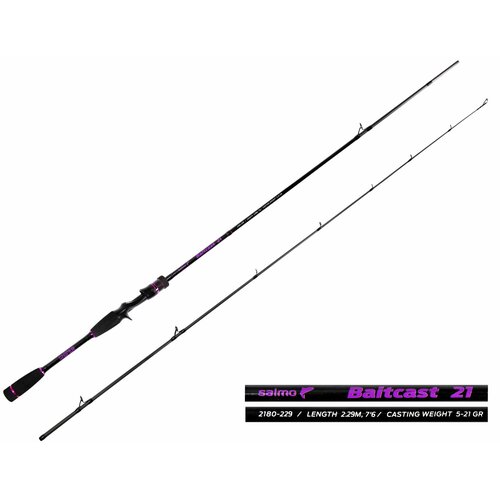 Спиннинг кастинговый Salmo Sniper BAITCAST 21 2.29 м (2180-229)