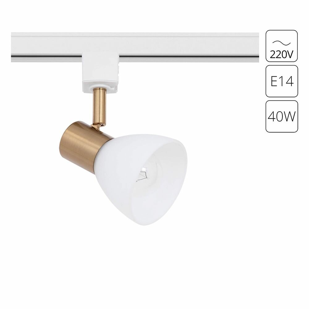 Трековый светильник Arte Lamp Falena A3117PL-1WH