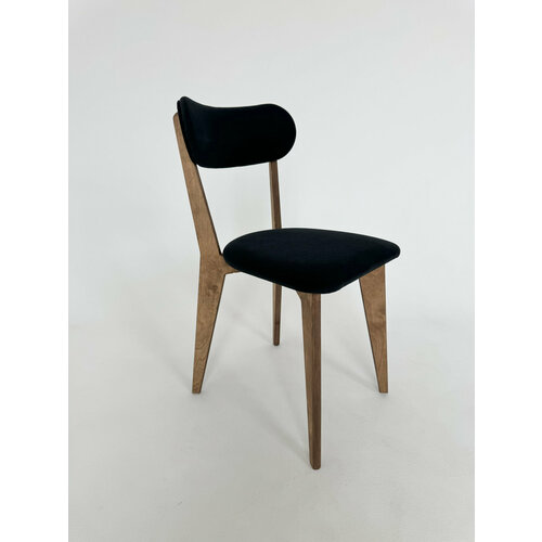 Стул кухонный мягкий со спинкой, Черный