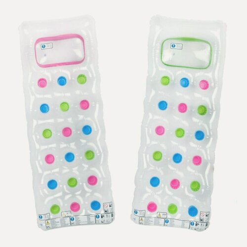 Изображение товара Матрас плавательный надувной Intex 18-Pocket Suntanner Lounge