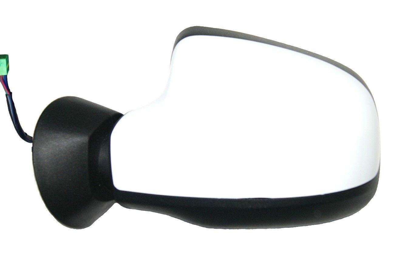 фото Зеркало боковое Лада Ларгус, Рено Логан, Дастер, Сандеро с электроприводом и обогревом, белое (221), левое.