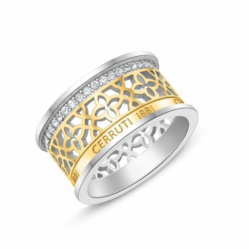 Кольцо Cerruti 1881 кристалл размер 172 золотой 8930₽