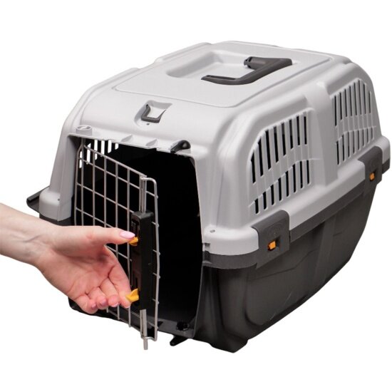 Переноска-клиппер Mps SKUDO 1 с металлической дверцей и замком, 48х31,5х31 см — фото 1