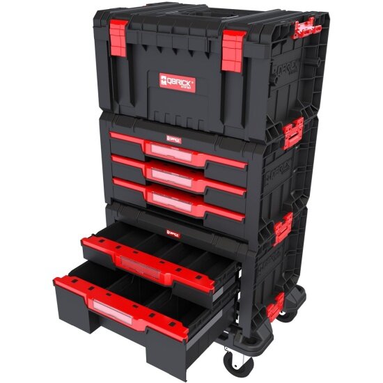 Набор Qbrick System PRO Drawer Workshop Set 2 2.0, 525x345x885мм — фото 1