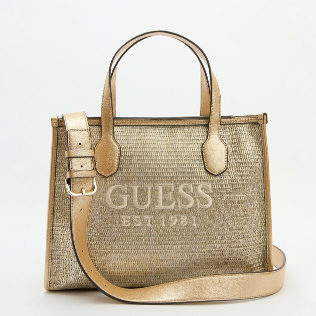 фото Сумка с ручками Guess HWWG8665220 золотой