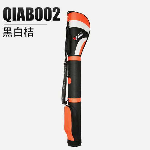 Изображение товара Сумка для гольфа PGM QIAB002, черно-бело-оранжевая